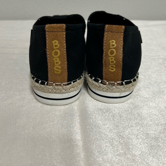 Bobs from sckechers size 8.5 canvas espadrille memory foam slip on - Picture 6 of 11